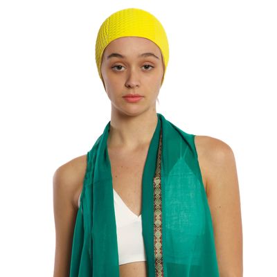 Accessoires cheveux - Jaune Bonnet de bain rétro - KORES ACCESSORIES