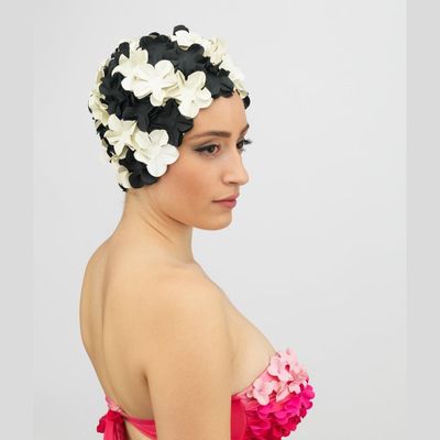 Accessoires cheveux - Nostalgia Bonnet de bain Fleurs Multicolore - KORES ACCESSORIES