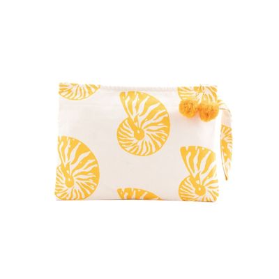Bags and totes - Seashell Orange Wristlet Bag - KORES ACCESSORIES