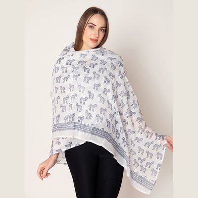 Foulards et écharpes - Zebra Scarf - KORES ACCESSORIES