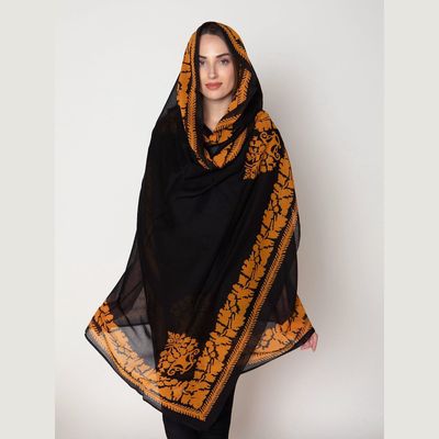 Foulards et écharpes - Scarf Skyrian Black - KORES ACCESSORIES