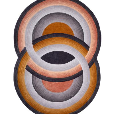 Design carpets - Custom Made Project Rugs - Circle 002-U - LOOMINOLOGY RUGS