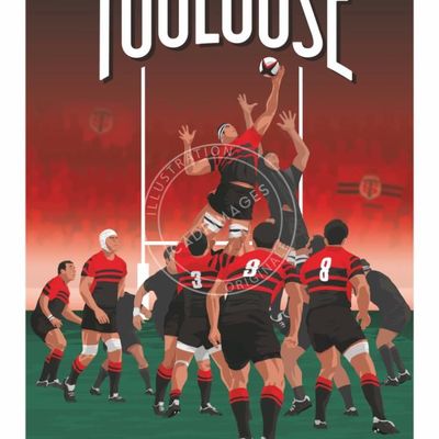 Poster - SPORTS ILLUSTRATION POSTERS - CADRIMAGES