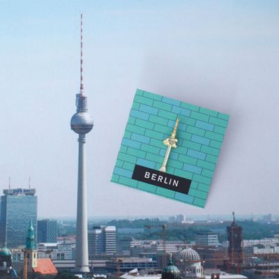 Broches - Broche Fernsehturm - PINPINPIN.IT