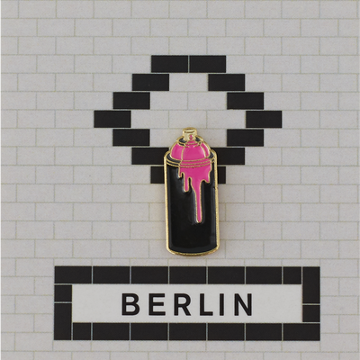 Brooches - Pin Graffity Pink - PINPINPIN.IT
