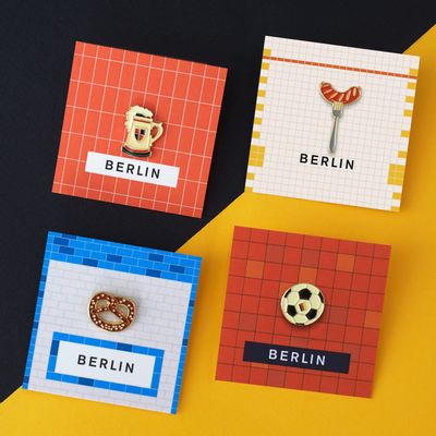 Broches - Bretzel à épingle - PINPINPIN.IT