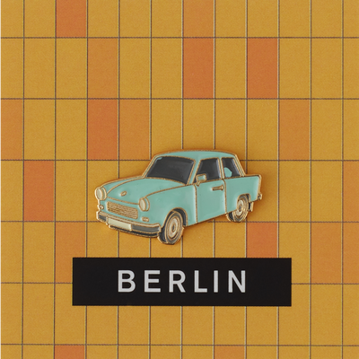 Broches - Pin's Trabant Bleu - PINPINPIN.IT