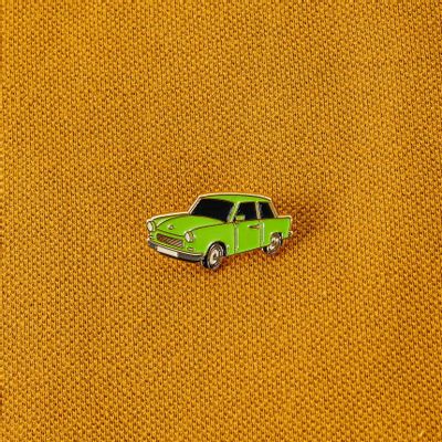 Brooches - Pin Trabant Green - PINPINPIN.IT