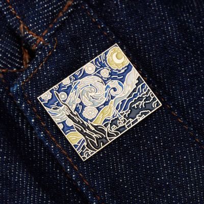 Broches - Pin's La Nuit Étoilée - Vincent van Gogh, 1889 - PINPINPIN.IT