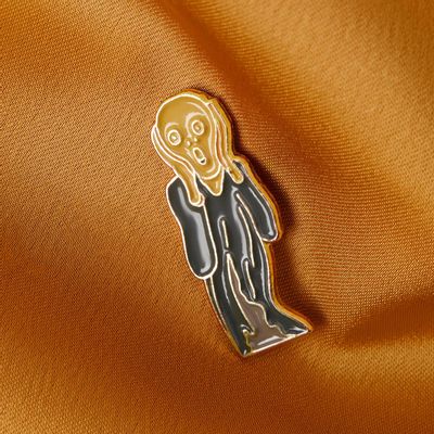 Brooches - Pin The Scream - Edvard Munch, 1893 - PINPINPIN.IT