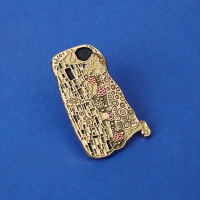 Brooches - Pin The Kiss - Gustav Klimt, 1908 - PINPINPIN.IT