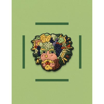 Decorative objects - PVC Magnet Rudolf II of Habsburg as Vertumnus - Giuseppe Arcimboldo, 1590 - PINPINPIN.IT