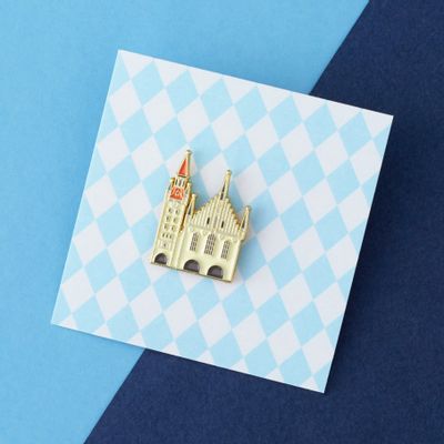 Brooches - Pin Altes Rathaus - PINPINPIN.IT