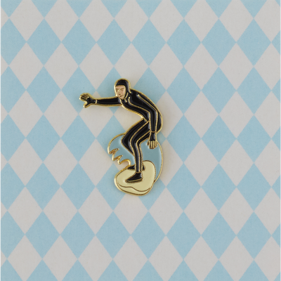 Brooches - Pin Surfer - PINPINPIN.IT