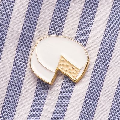 Brooches - Pin Camembert - PINPINPIN.IT