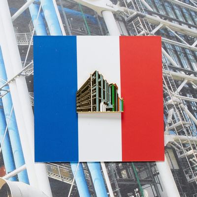 Broches - Épingle Pompidou - PINPINPIN.IT