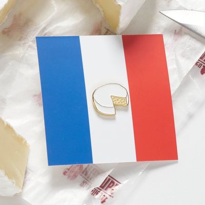 Brooches - Pin Camembert - PINPINPIN.IT