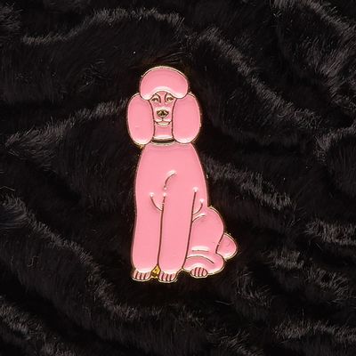 Brooches - Pin Poodle pink - PINPINPIN.IT