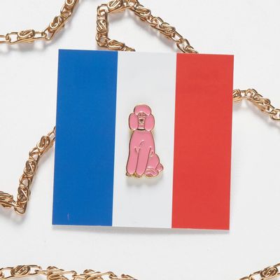 Brooches - Pin Poodle pink - PINPINPIN.IT