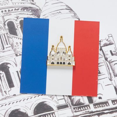 Broches - Broche Sacré Coeur - PINPINPIN.IT