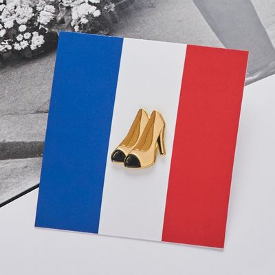 Brooches - Pin Shoes white - PINPINPIN.IT