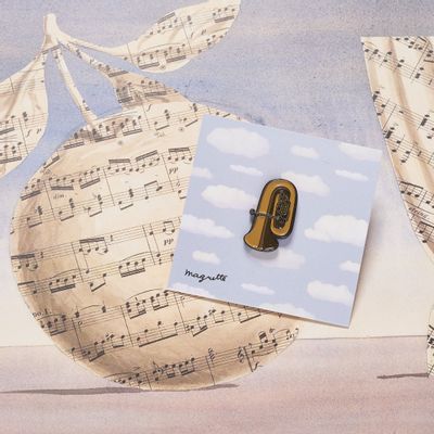 Brooches - Pin Tuba - PINPINPIN.IT