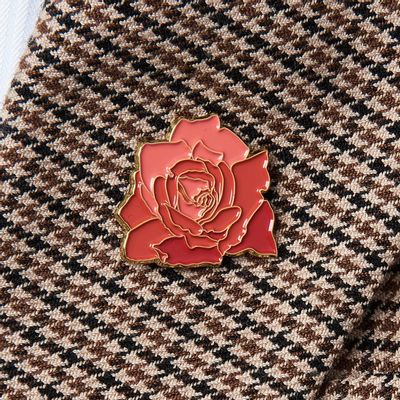 Brooches - Pin Rose - PINPINPIN.IT