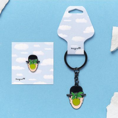 Decorative objects - Keychain Head Key - PINPINPIN.IT