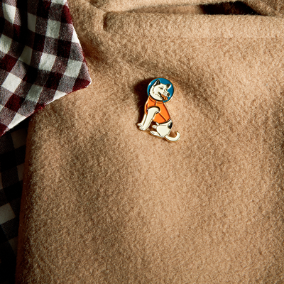 Broches - Pin's Belka le chien de l'espace - PINPINPIN.IT