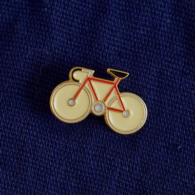 Broches - Pin Bicycle Red - PINPINPIN.IT