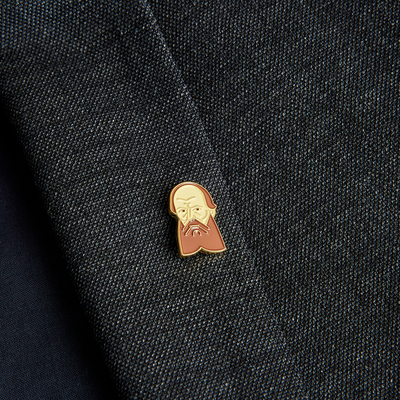 Brooches - Pin Dostoevsky - PINPINPIN.IT