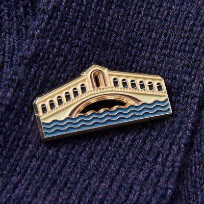 Brooches - Pin Ponte di Rialto - PINPINPIN.IT