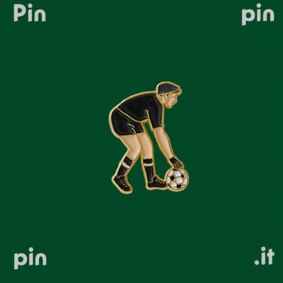 Brooches - Pin Goalkeeper - PINPINPIN.IT