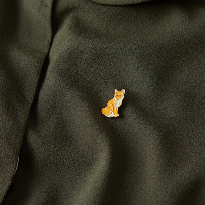 Brooches - Pin Fox - PINPINPIN.IT