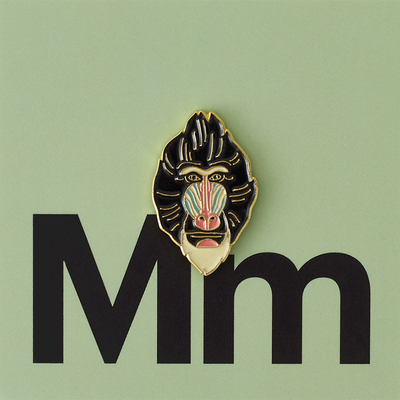 Brooches - Pin Mandril - PINPINPIN.IT