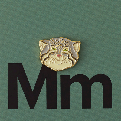 Brooches - Pin Manul - PINPINPIN.IT