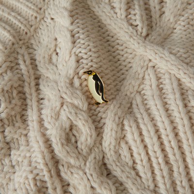 Brooches - Pin Penguin - PINPINPIN.IT