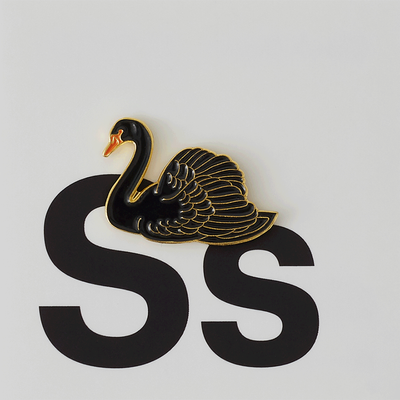 Broches - Pin's Cygne Noir - PINPINPIN.IT