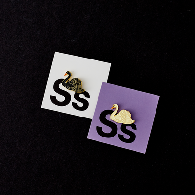 Broches - Pin's Cygne Noir - PINPINPIN.IT