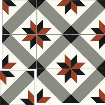 Cement tiles - Vega pattern cement tile - FLOORILÈGE