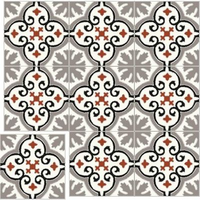 Cement tiles - Elegance pattern cement tile - FLOORILÈGE