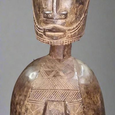 Unique pieces - Large Baga NIMBA statue, Guinea - QUINTESSENCE AFRICAINE