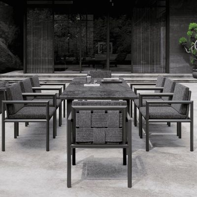 Tables de jardin - Ensemble de salle à manger Éclat-nightfall - SNOC