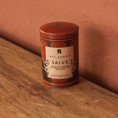 Cadeaux - SALUS Bougie parfumée coulée à la main en Italie. - DEREBUS