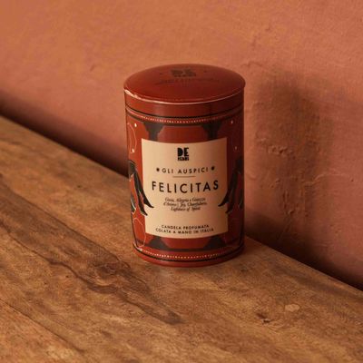 Gifts - FELICITAS Artisan crafted scented candle, lovingly poured in Italy - DEREBUS