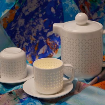 Accessoires thé et café - Théière en porcelaine - Linglong - THE ZHAI｜CHINESE CRAFTS CREATION