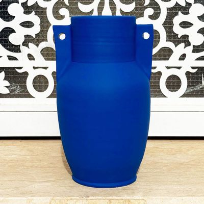 Vases - Le Vase Emporion - Bleu mat - MAISON MARMOL