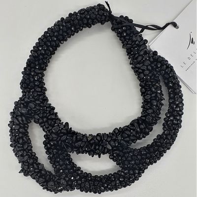 Bijoux - LIGHT BLACK COLLAR - LE DELLI SANTI