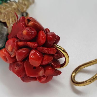 Jewelry - AUTUMN RED NECKLACE - LE DELLI SANTI