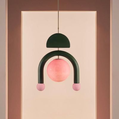 Hanging lights - Hecate - Glass & Ceramic Pendant Lamp - SPHAER